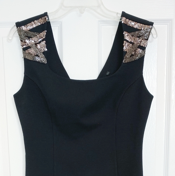 GUESS Dress Size L Black - Picture 8 of 16